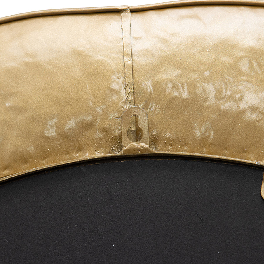 Chic Elegance Palais Gold Wall Mirror 80cms