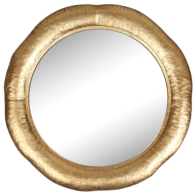 Chic Elegance Palais Gold Wall Mirror 80cms