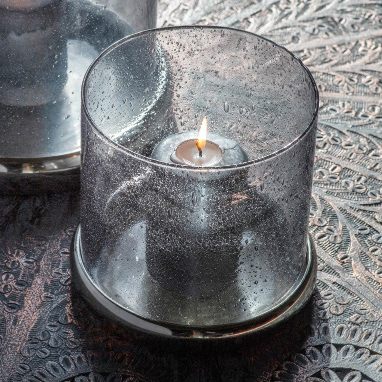 Chic Luminescence Glass Candle Holder (Available in 2 Sizes)