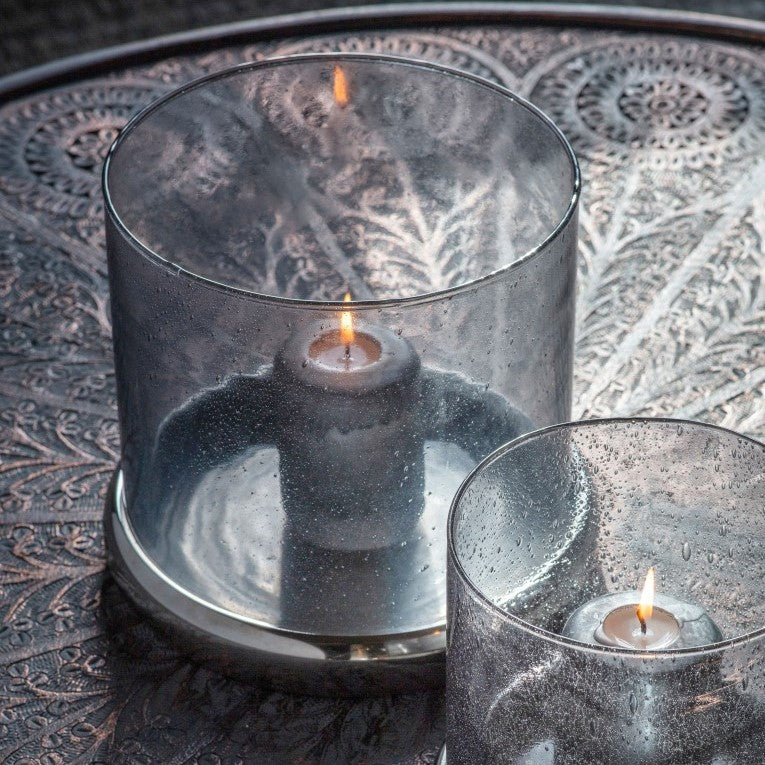Chic Luminescence Glass Candle Holder (Available in 2 Sizes)