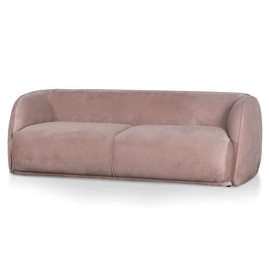 Chic Silhouettes 3-Seater Sofa - Brown