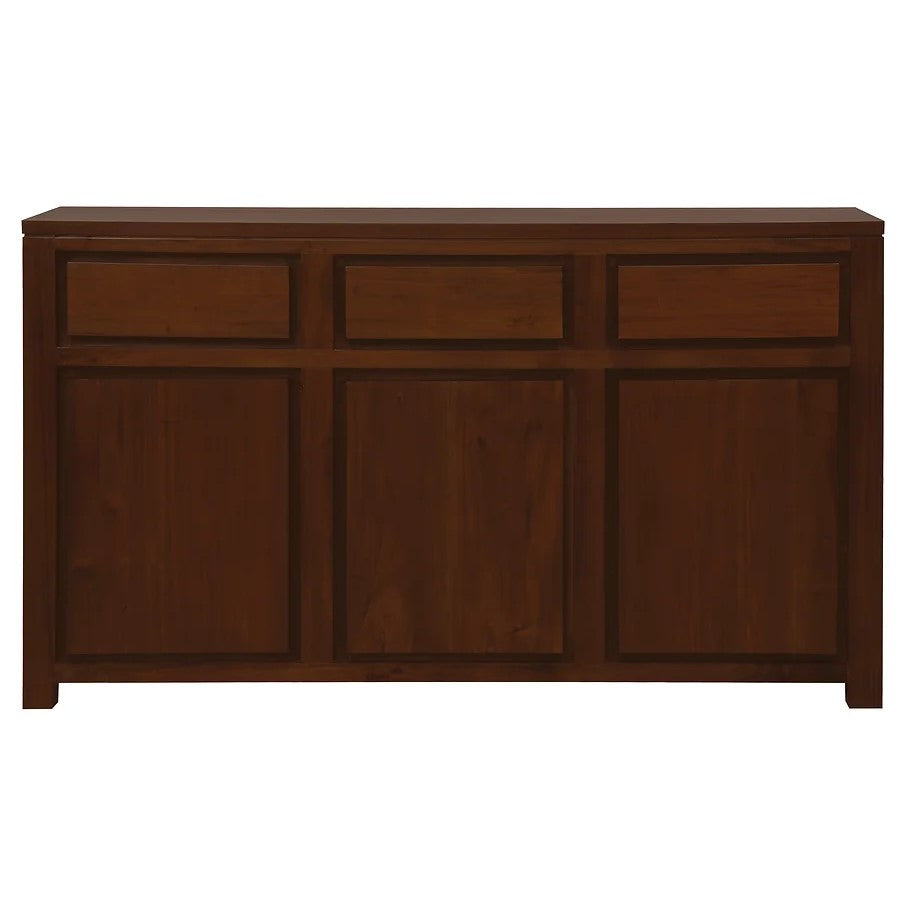 Chic Storage 3 Door 3 Drawer Buffet - Brown