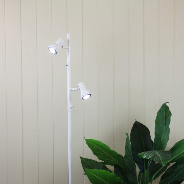 Chic Twin Adjustable Antique Floor Lamp (Available in 4 Colors)