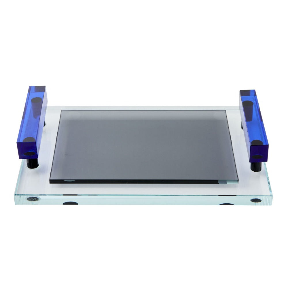 Chic and Functional Crystal Tray