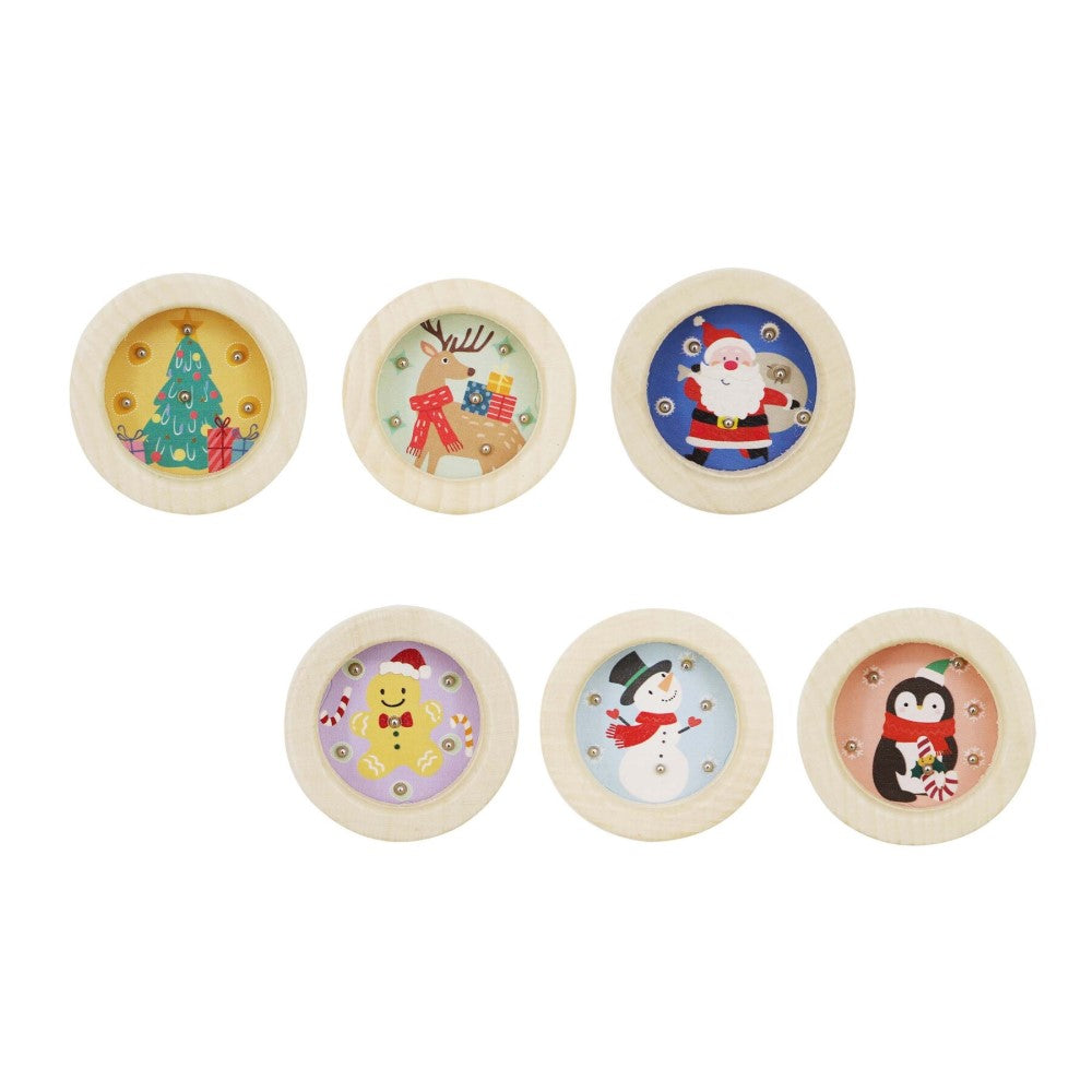 Christmas Balance Ball Game - Set of 6