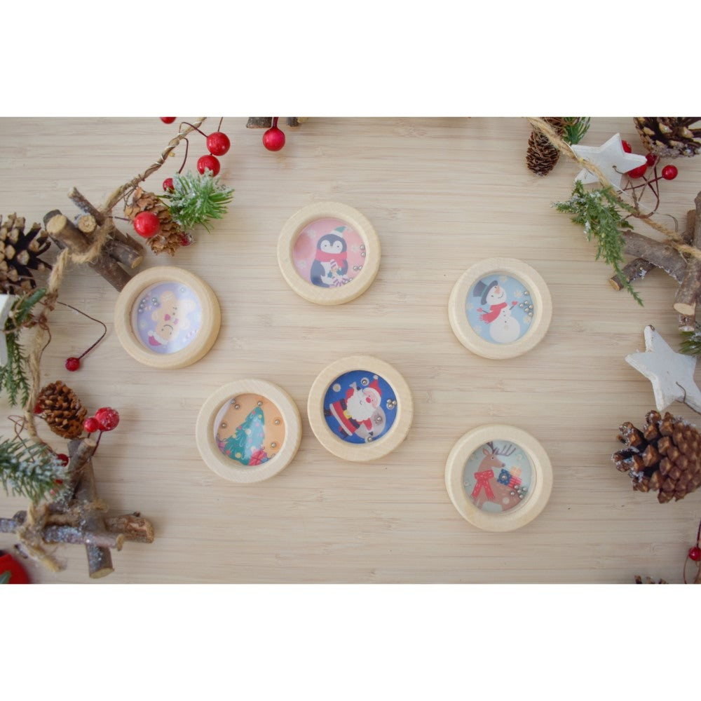 Christmas Balance Ball Game - Set of 6