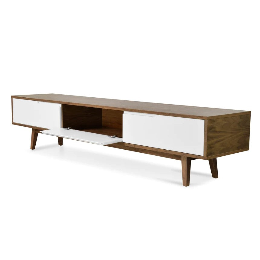 Cinematic Sensation TV Unit 210cms - Walnut