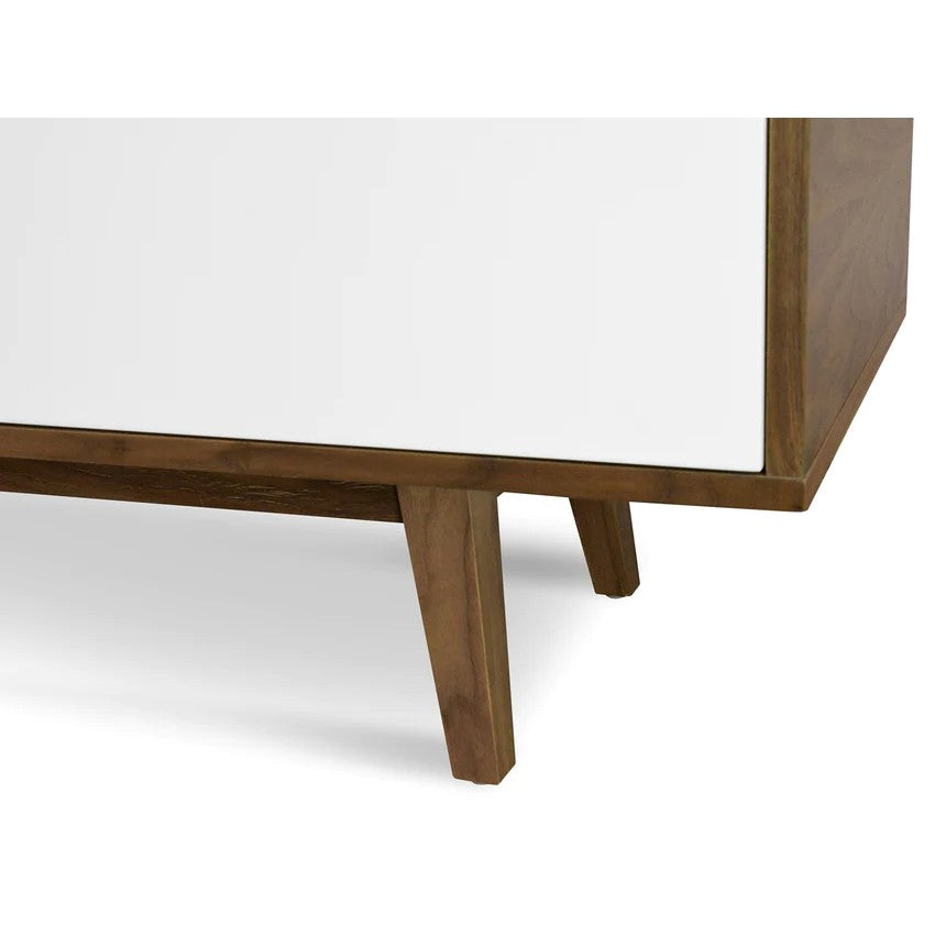 Cinematic Sensation TV Unit 210cms - Walnut
