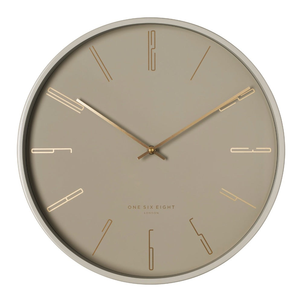 Cityscape Serenade Round Wall Clock 40cms (Available in 3 Colors)