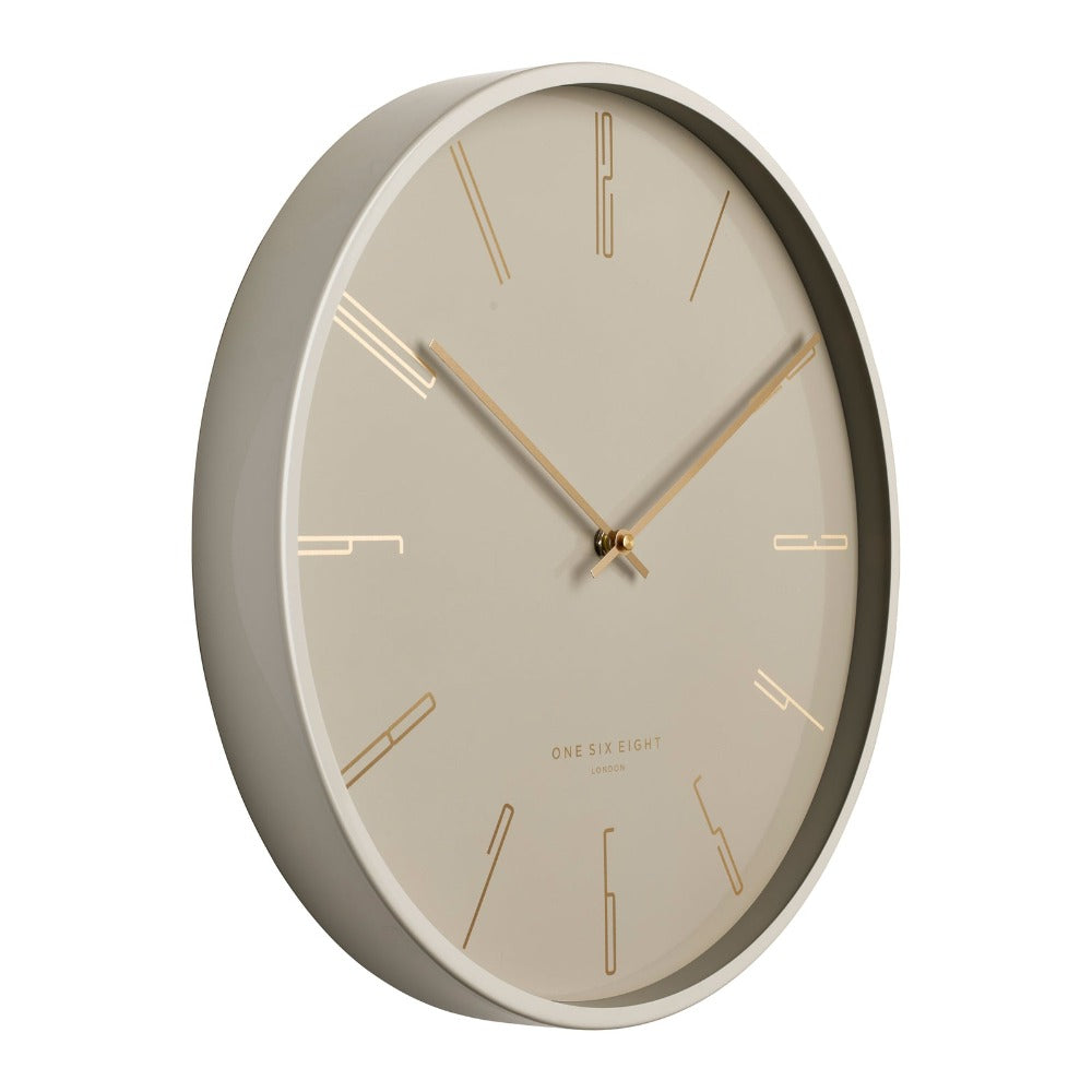 Cityscape Serenade Round Wall Clock 40cms (Available in 3 Colors)