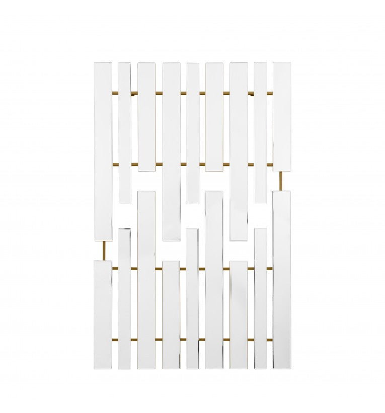 Cityscape Shine Panel Mirror 77cms Champagne