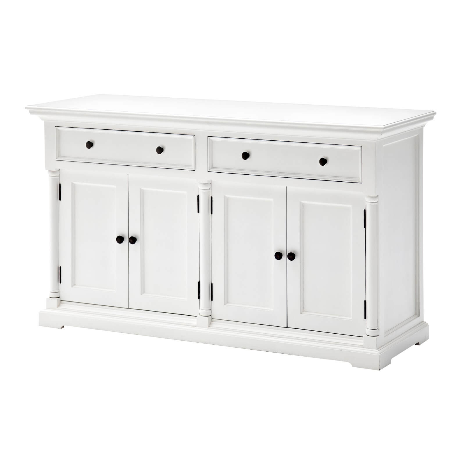Classic Arch Hutch Cabinet 2 Drawers 4 Doors & 8 Shelves