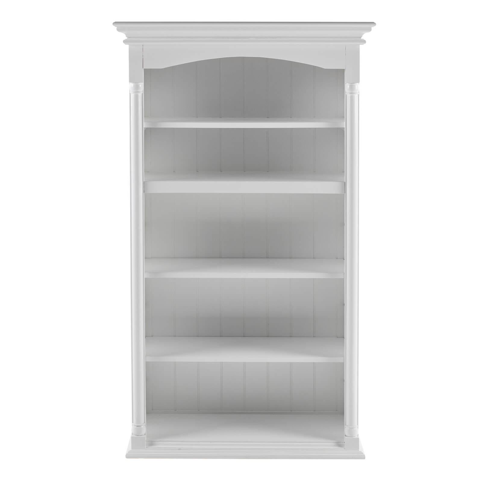 Classic Arch Hutch Cabinet 2 Doors 5 Shelves