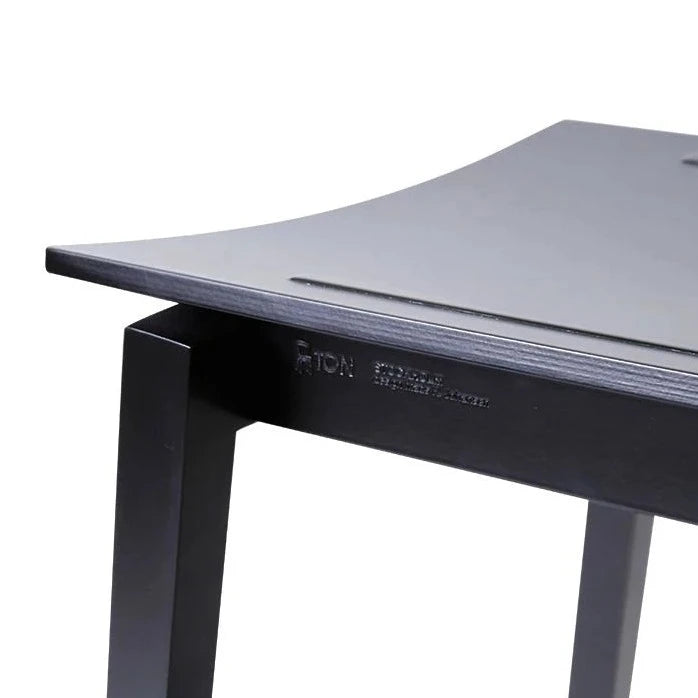 Classic Black Wooden High Stool (Available in 2 Sizes)