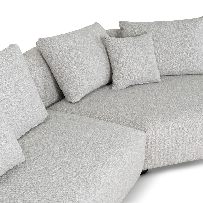 Classic Design Rowan 3-Seater Right Chaise Sofa - Grey