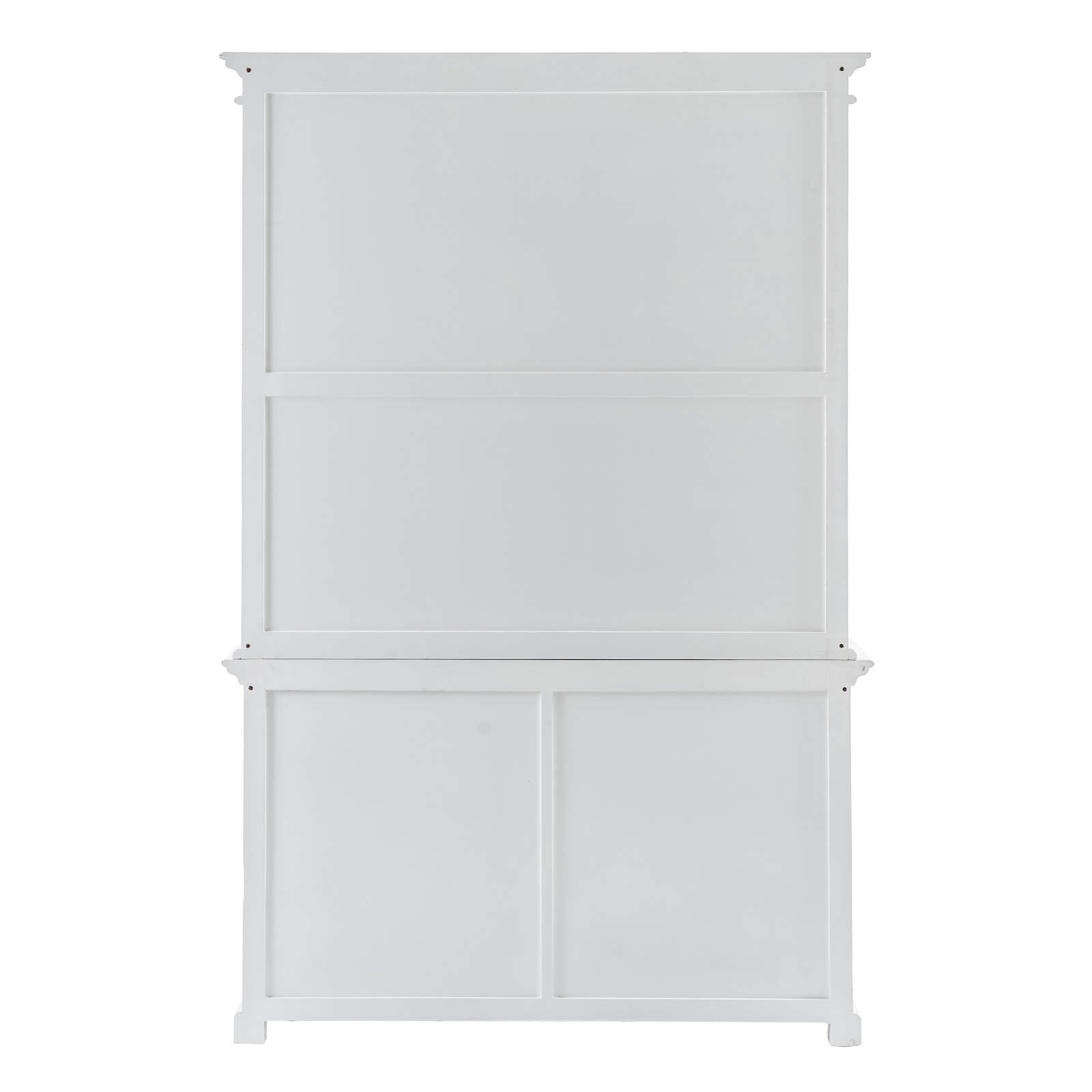Classic Farmhouse Hutch Cabinet with 2 Adjustable Shelves