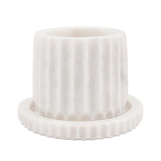 Classic Planter Straight Line Design - 15cm (Available in 2 Colors)