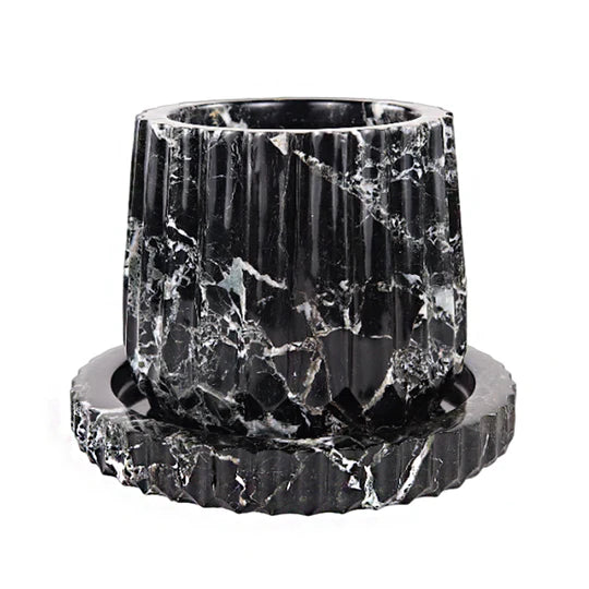 Classic Planter Straight Line Design - 15cm (Available in 2 Colors)