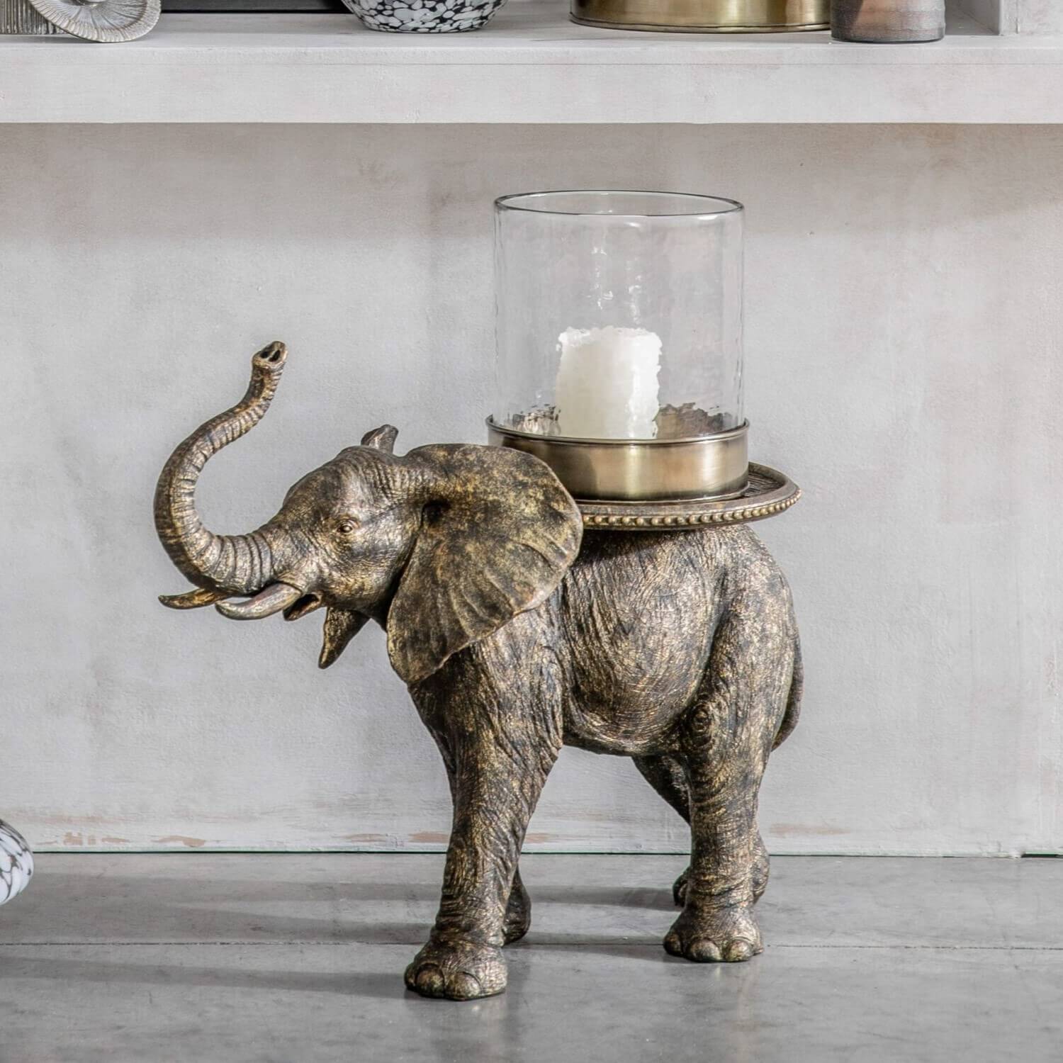 Classic Radiance Glass Candle Holder (Available in 2 Sizes)