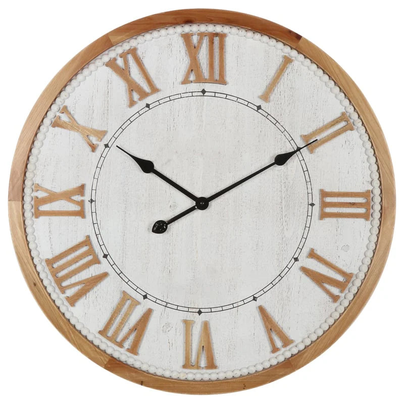 Classic Roman Numeral Wall Clock 68cms