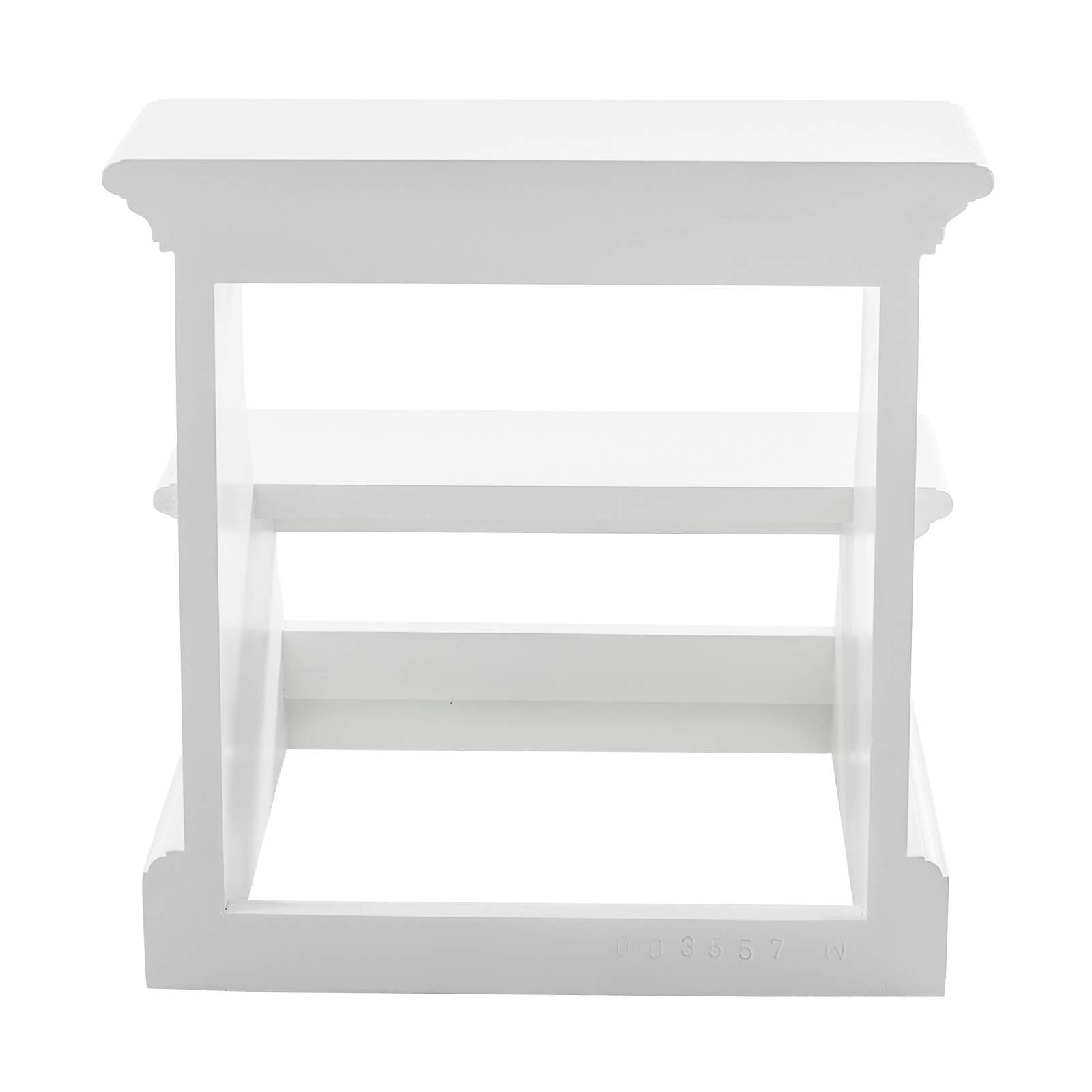 Classic Solid Two-Step Bed Stool