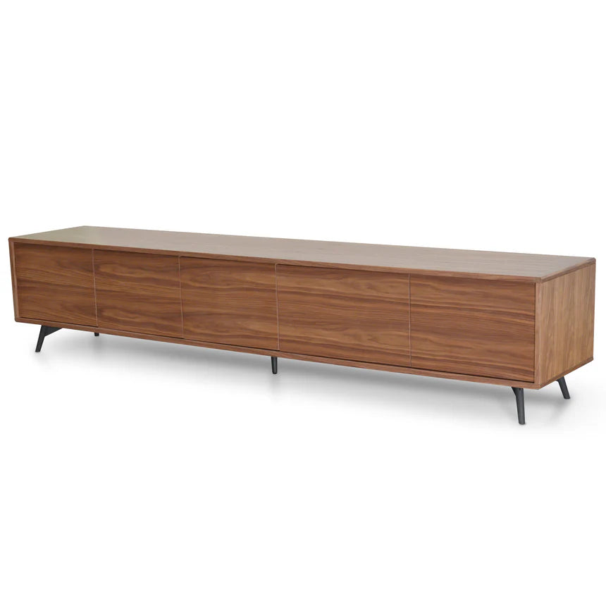 Classic TV Entertainment Unit 240cms - Walnut