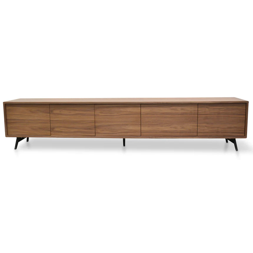 Classic TV Entertainment Unit 240cms - Walnut
