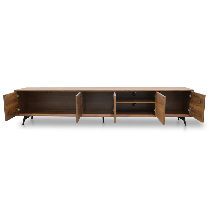 Classic TV Entertainment Unit 240cms - Walnut