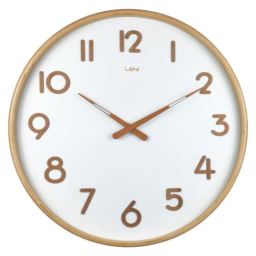 Classic Wall Clock 53cms - White