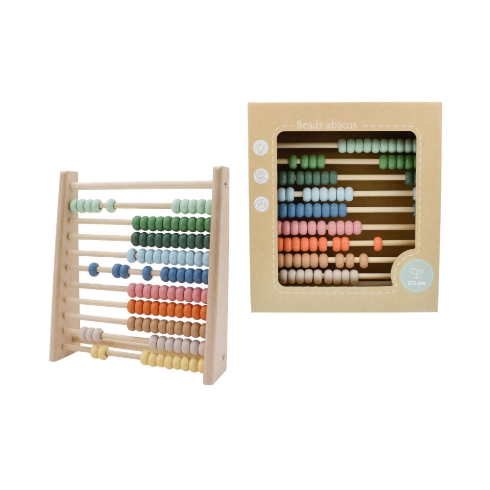 Classic Wooden Abacus - 100-Bead Counting Frame