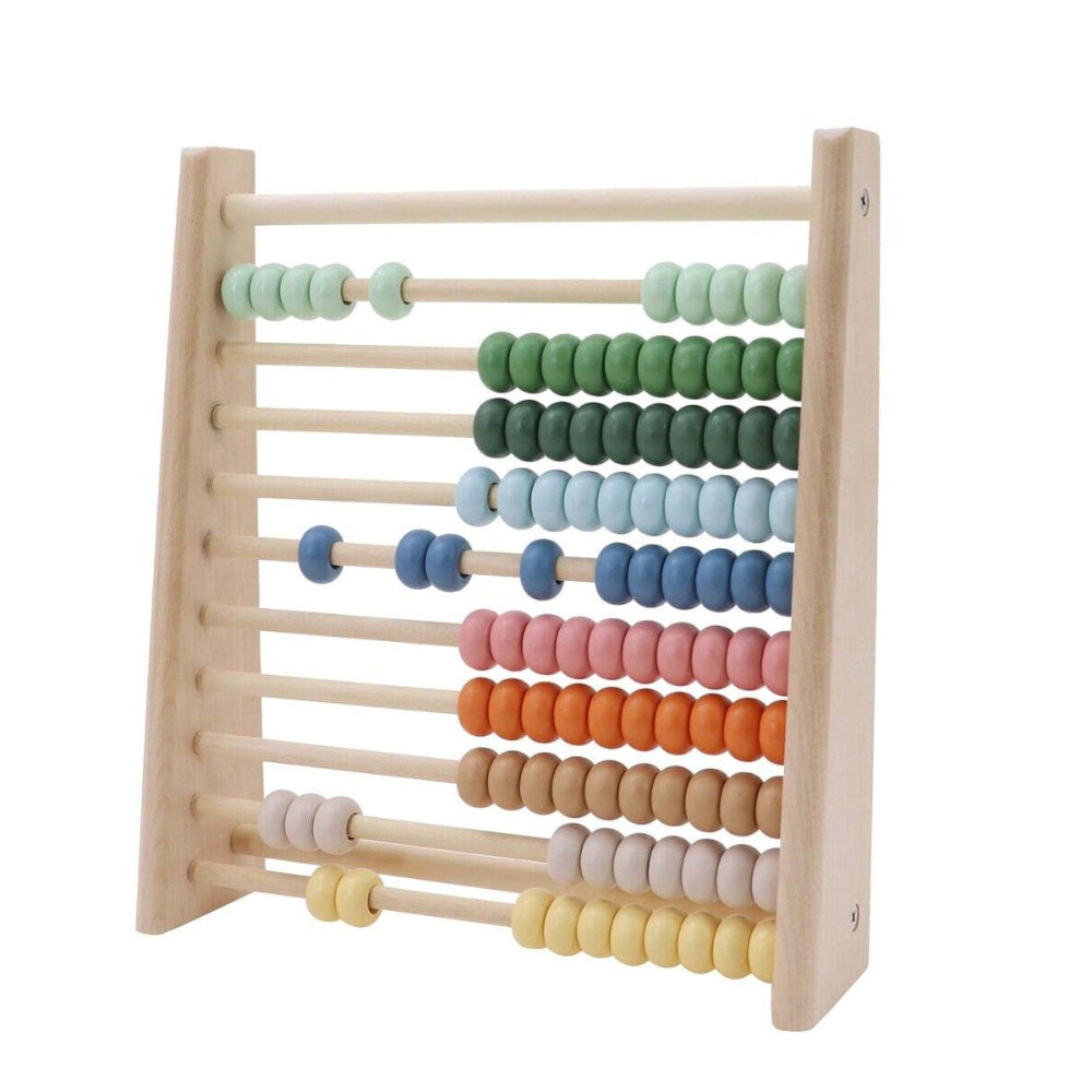 Classic Wooden Abacus - 100-Bead Counting Frame