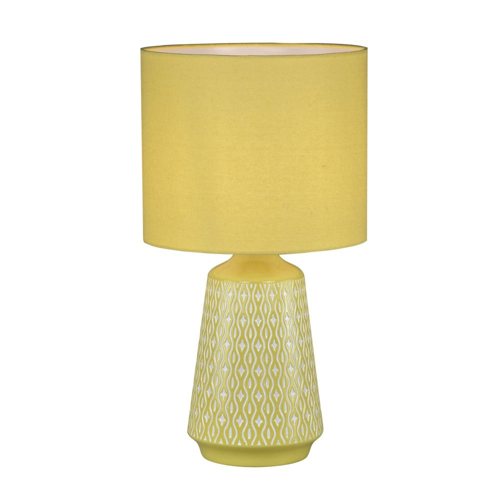Classic Ceramic Table Lamp with Shade (Available in 6 Colors)