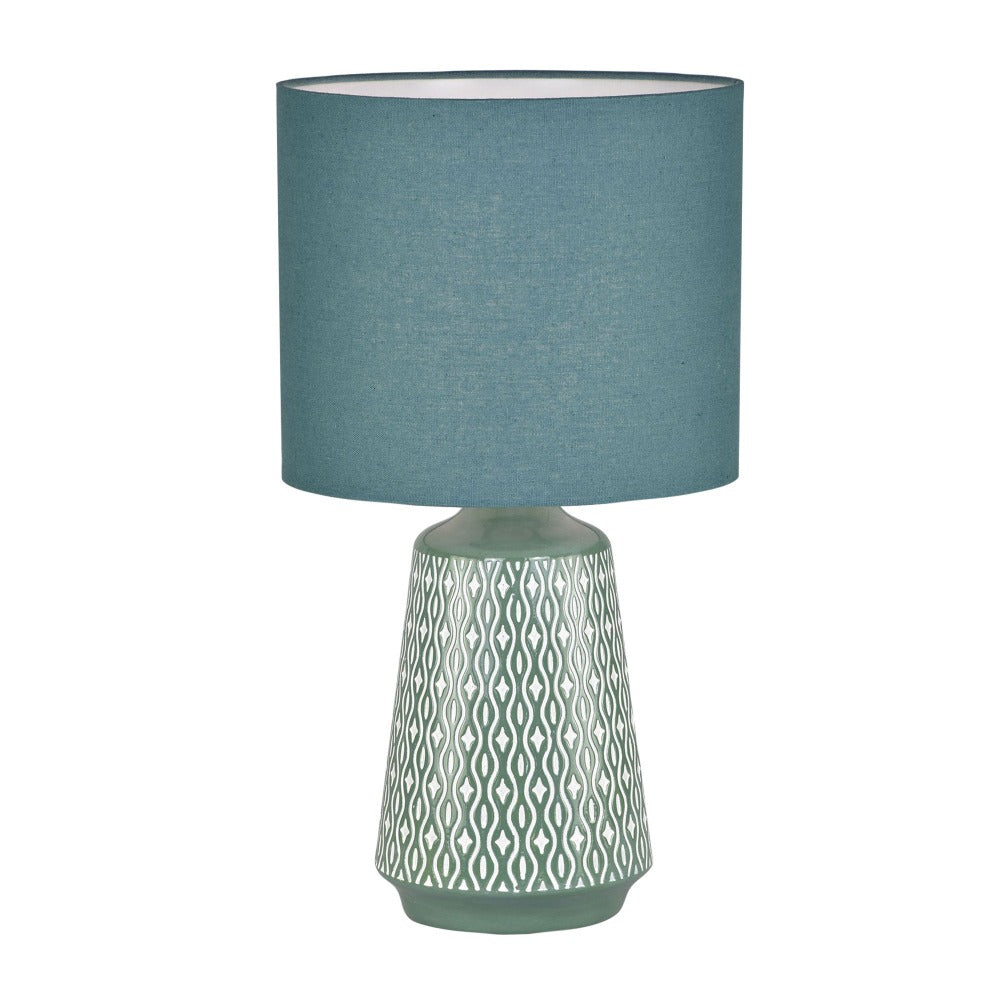 Classic Ceramic Table Lamp with Shade (Available in 6 Colors)
