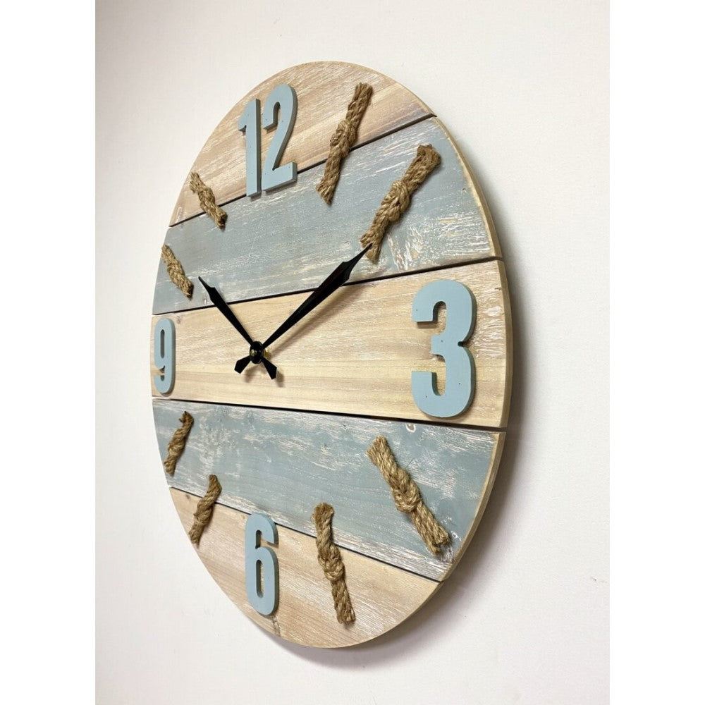 Classical Rope Style Round Wall Clock 60cms