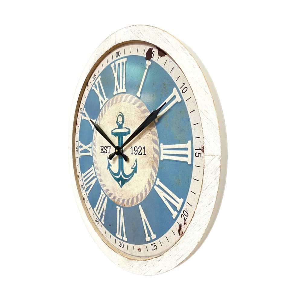 Classical Stamping Metal Dial Wall Clock 62cms