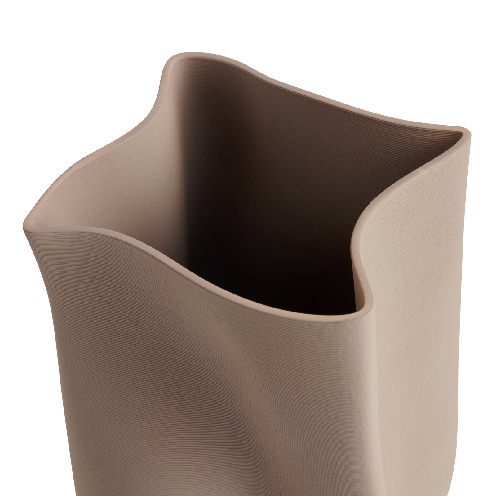 Claudia Classic Dusty Rose Ceramic Vase - 35cms