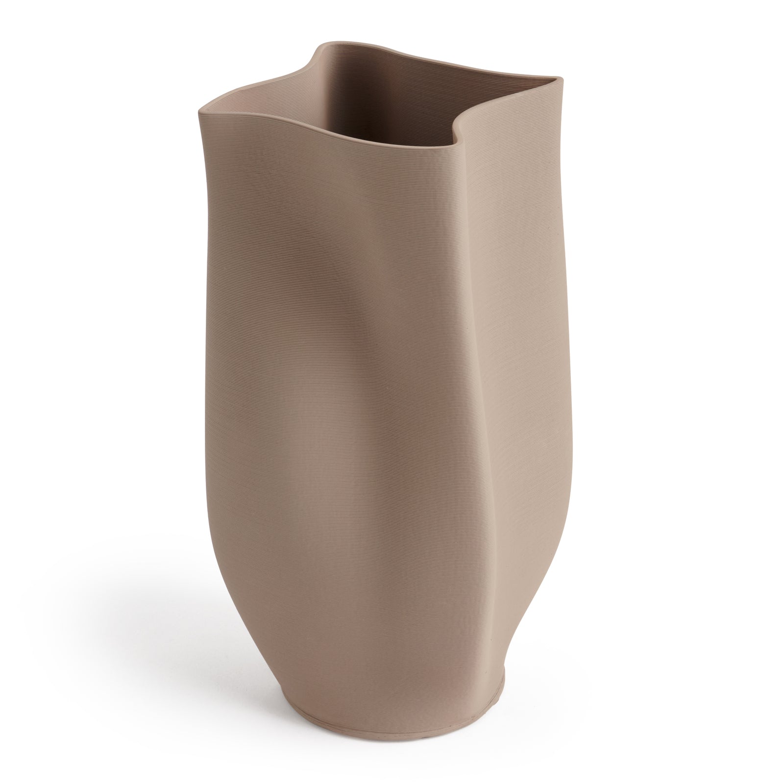 Claudia Classic Dusty Rose Ceramic Vase - 35cms