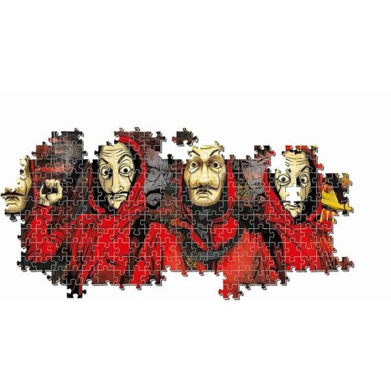 Clementoni Netflix Money Heist Panorama Puzzle 1000 pieces