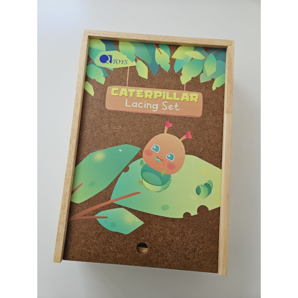 Colorful Caterpillar Lacing Set