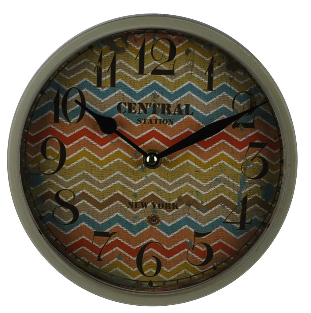 Colorful Charming Wall Clock 33Cms