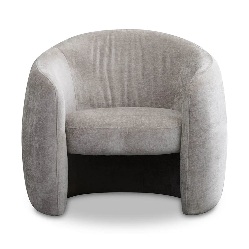 Comfort Fabric Armchair - Platinum Grey
