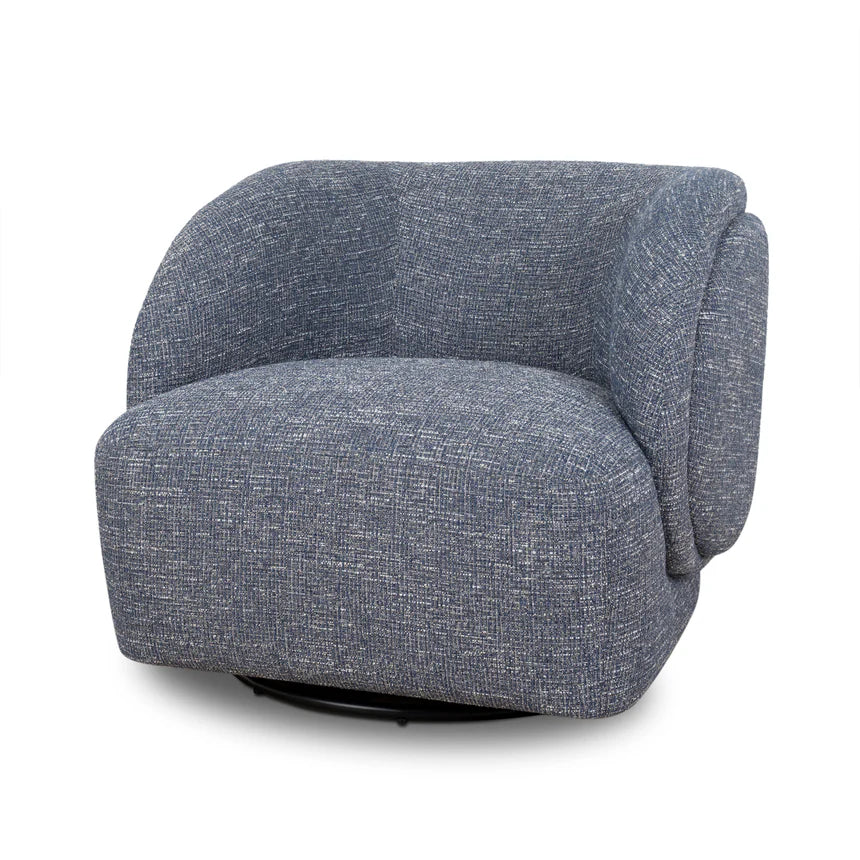 Comfort Nova Swivel Lounge Chair - Blue