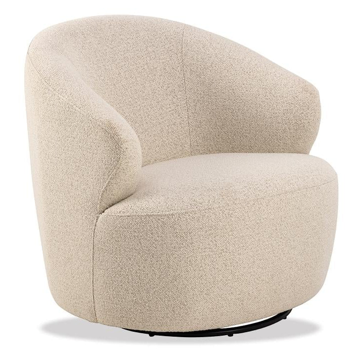 Comfort Swivel Lounge Chair - Ivory Cream