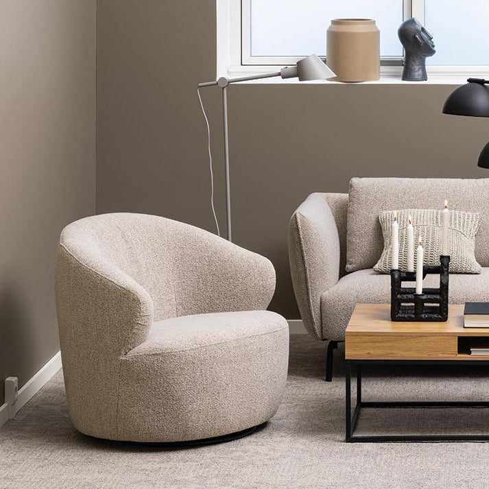 Comfort Swivel Lounge Chair - Oyster Grey