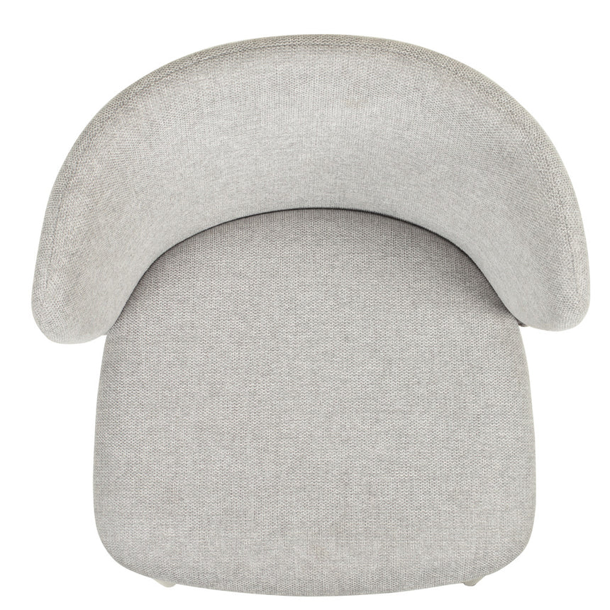 Comfortable Black Stand Bar Stool Set of 2 - Light Grey