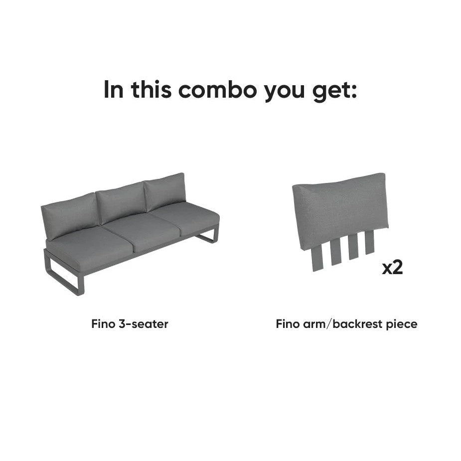 Commercial Retreat 3-Seater Sofa (Available in 2 colors)