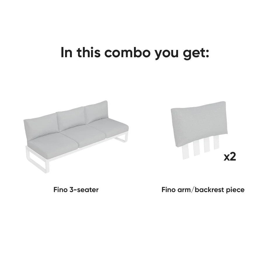 Commercial Retreat 3-Seater Sofa (Available in 2 colors)