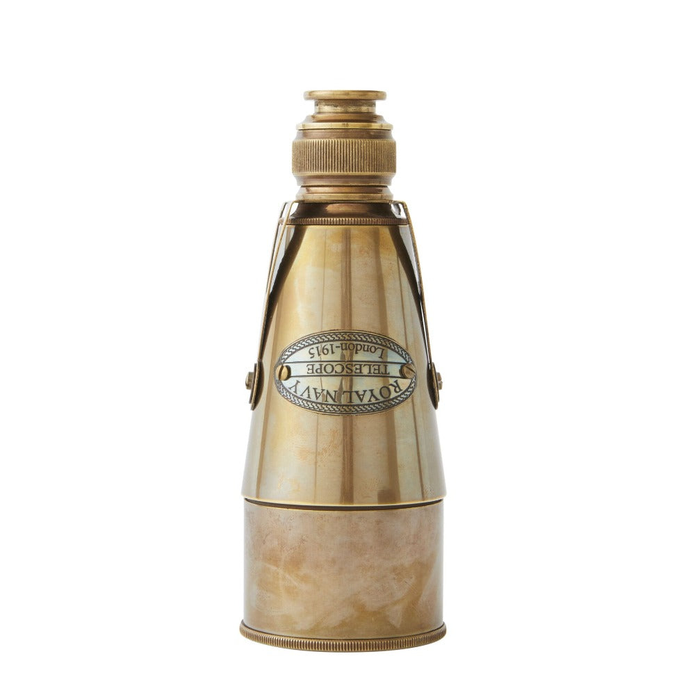 Compact Handmade Brass Extendable Monocular