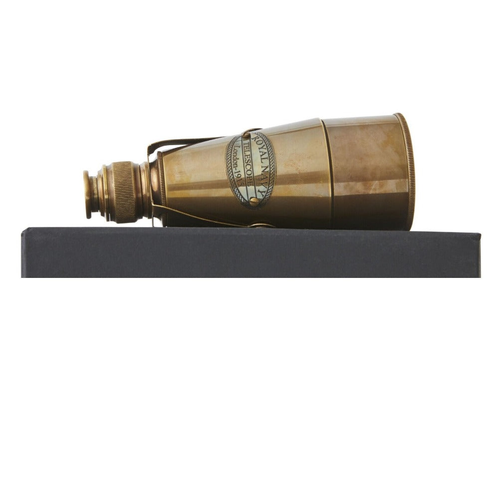Compact Handmade Brass Extendable Monocular