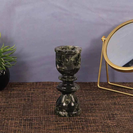 Companions Marble Candle Holder 15cm -Available in 4 Colors